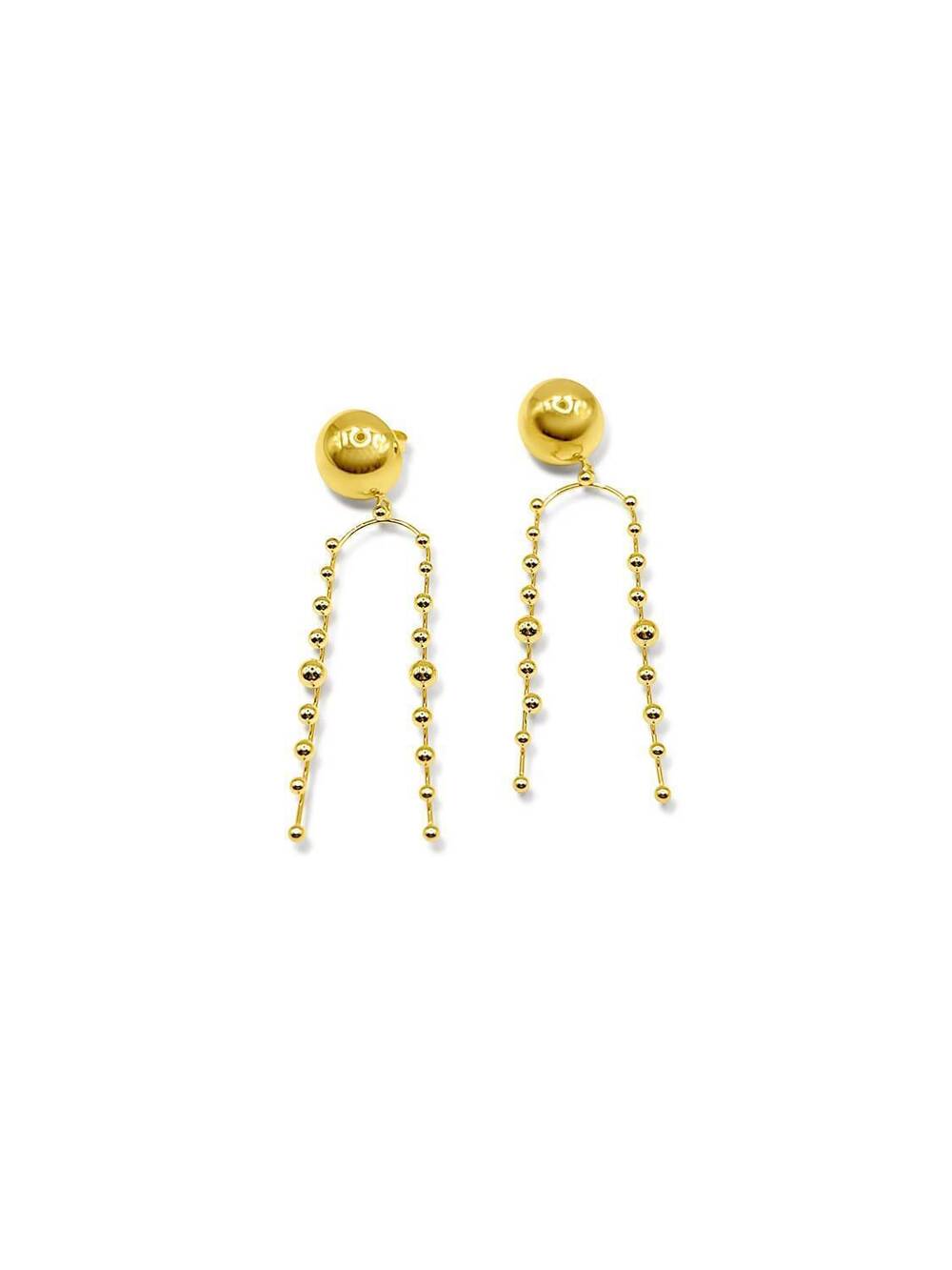 NEW KRISTALIZE JEWELRY jewelry kiran earrings in gold